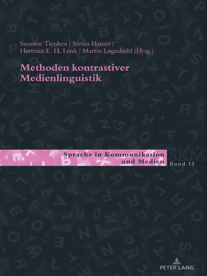 cover image of Methoden kontrastiver Medienlinguistik